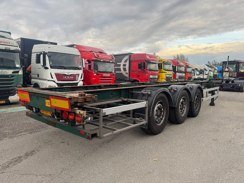 Полуприцеп-контейнеровоз/ Сменный кузов Pacton T3-007 TXC339 3X SAF AXLE: фото 8