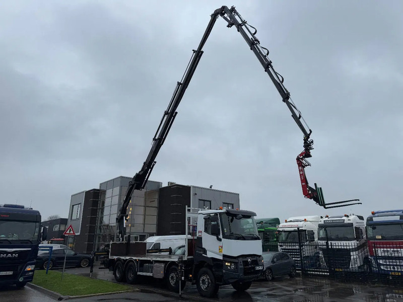 Renault C430 8X4 - EURO 6 + HIAB 288 E-5 + JIB 70X-4 + REMOTE + FULL STEEL SUSP. TÜV TILL 12-2025 - Автоманипулятор: фото 2 Renault C430 8X4 - EURO 6 + HIAB 288 E-5 + JIB 70X-4 + REMOTE + FULL STEEL SUSP. TÜV TILL 12-2025 - Автоманипулятор: фото 2