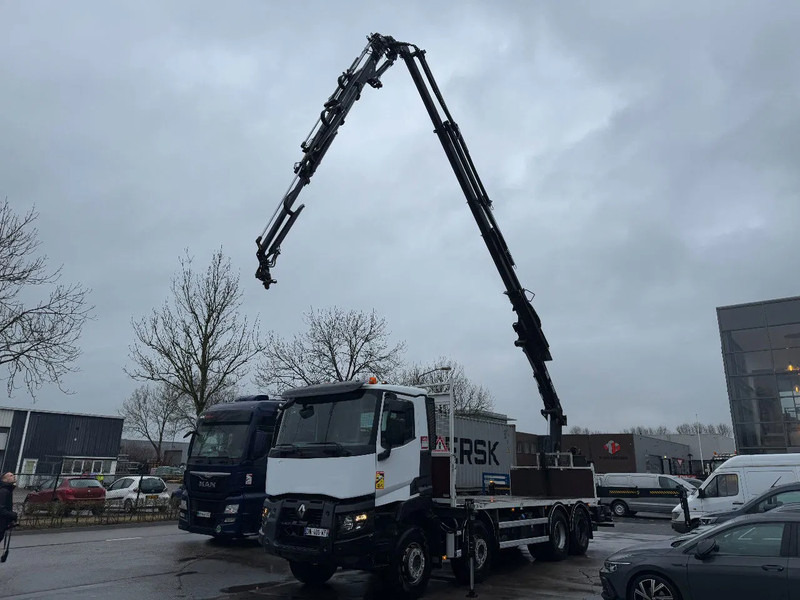 Renault C430 8X4 - EURO 6 + HIAB 288 E-5 + JIB 70X-4 + REMOTE + FULL STEEL SUSP. TÜV TILL 12-2025 - Автоманипулятор: фото 3 Renault C430 8X4 - EURO 6 + HIAB 288 E-5 + JIB 70X-4 + REMOTE + FULL STEEL SUSP. TÜV TILL 12-2025 - Автоманипулятор: фото 3