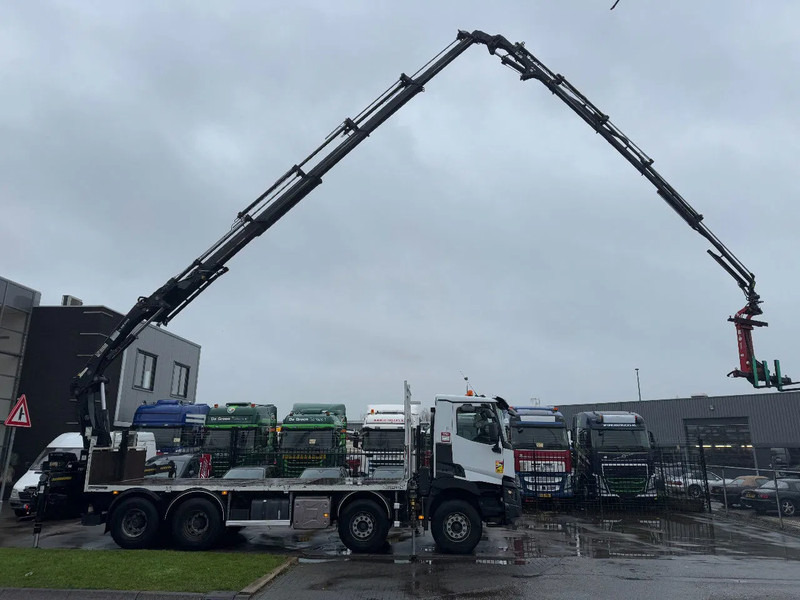 Renault C430 8X4 - EURO 6 + HIAB 288 E-5 + JIB 70X-4 + REMOTE + FULL STEEL SUSP. TÜV TILL 12-2025 - Автоманипулятор: фото 1 Renault C430 8X4 - EURO 6 + HIAB 288 E-5 + JIB 70X-4 + REMOTE + FULL STEEL SUSP. TÜV TILL 12-2025 - Автоманипулятор: фото 1
