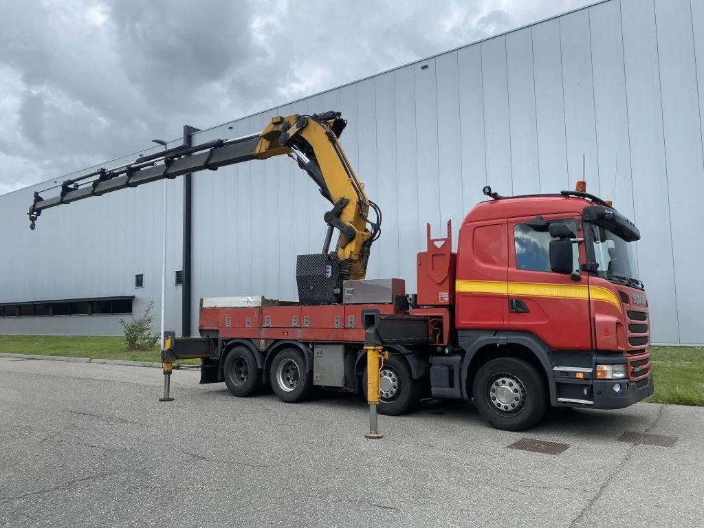 Scania G480 8X4 + EFFER 1250 6S + REMOTE + WINCH - 6+3 - Автоманипулятор: фото 1 Scania G480 8X4 + EFFER 1250 6S + REMOTE + WINCH - 6+3 - Автоманипулятор: фото 1