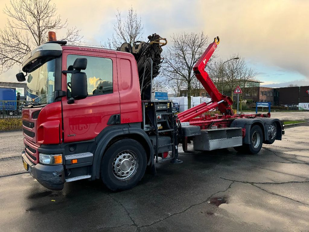 Крюковой мультилифт, Автоманипулятор Scania P320 6X2 - EURO 6 + HIAB XS 144 HIPRO + REMOTE +: фото 10