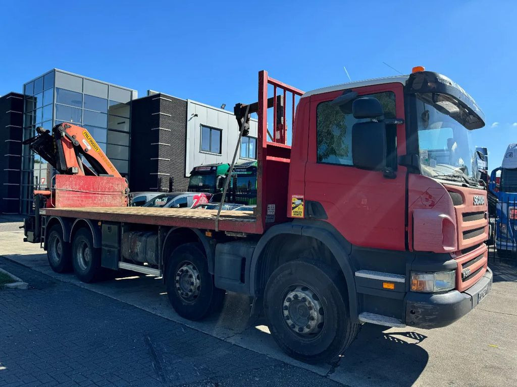 Грузовик бортовой/ Платформа, Автоманипулятор Scania P360 8X4 - EURO 5 + PALFINGER PK22002-EH + REMOT: фото 15