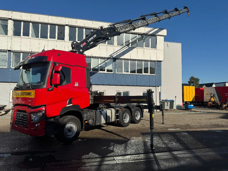 Renault C520 6X4 EURO 6 HIAB 548 E-6 + REMOTE CONTROL - Тягач: фото 1 Renault C520 6X4 EURO 6 HIAB 548 E-6 + REMOTE CONTROL - Тягач: фото 1