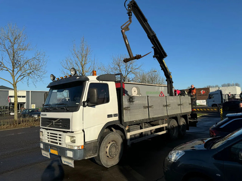 Volvo FM 12.340 6X2 - EURO 3 + PALFINGER PK15002 + LIFT/STEERING AXLE - Грузовик бортовой/ Платформа, Автоманипулятор: фото 1 Volvo FM 12.340 6X2 - EURO 3 + PALFINGER PK15002 + LIFT/STEERING AXLE - Грузовик бортовой/ Платформа, Автоманипулятор: фото 1