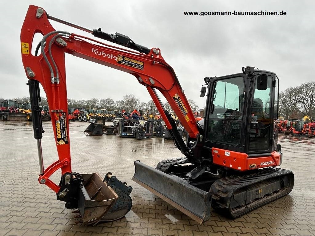 Kubota KX 060-5 - Мини-экскаватор: фото 1 Kubota KX 060-5 - Мини-экскаватор: фото 1