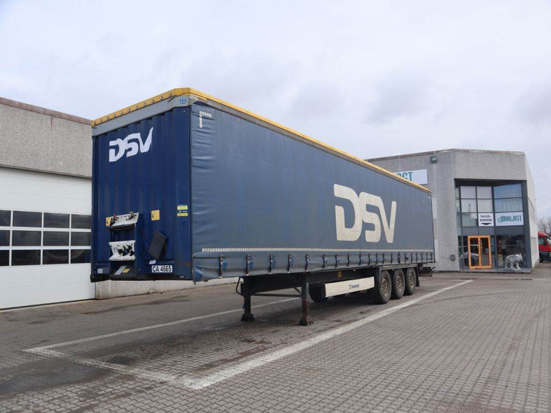 Krone 3 axle curtainside trailer - Тентованный полуприцеп: фото 1 Krone 3 axle curtainside trailer - Тентованный полуприцеп: фото 1