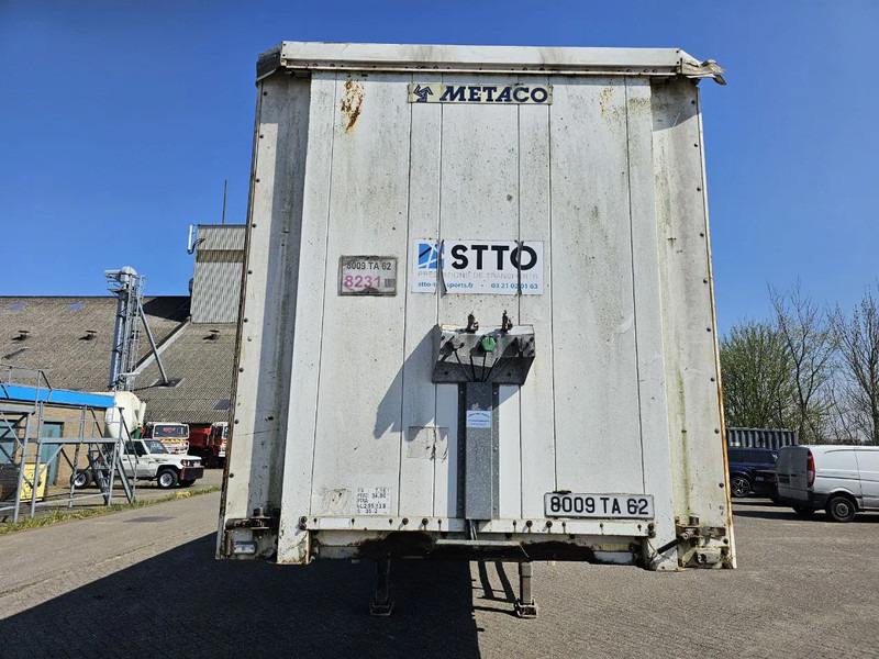 METACO DRUMBRAKES + Twistlocks - Полуприцеп бортовой/ Платформа: фото 2 METACO DRUMBRAKES + Twistlocks - Полуприцеп бортовой/ Платформа: фото 2