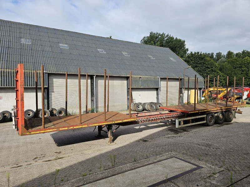 Trax 3 Meter extendable - MAX 15.5 meter long - Полуприцеп бортовой/ Платформа: фото 1 Trax 3 Meter extendable - MAX 15.5 meter long - Полуприцеп бортовой/ Платформа: фото 1