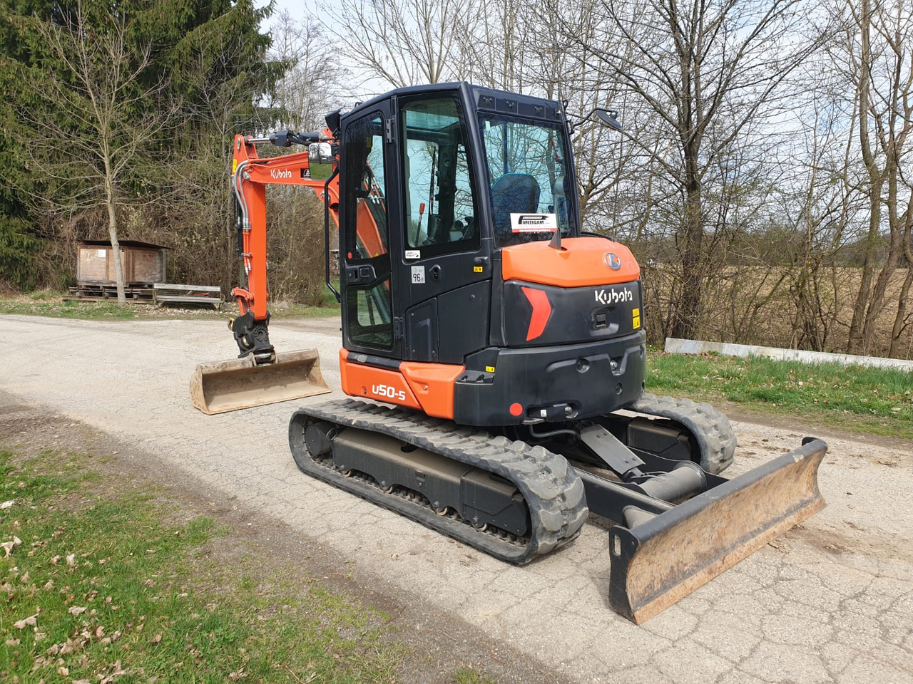 KUBOTA U 50-5 - Мини-экскаватор: фото 5 KUBOTA U 50-5 - Мини-экскаватор: фото 5