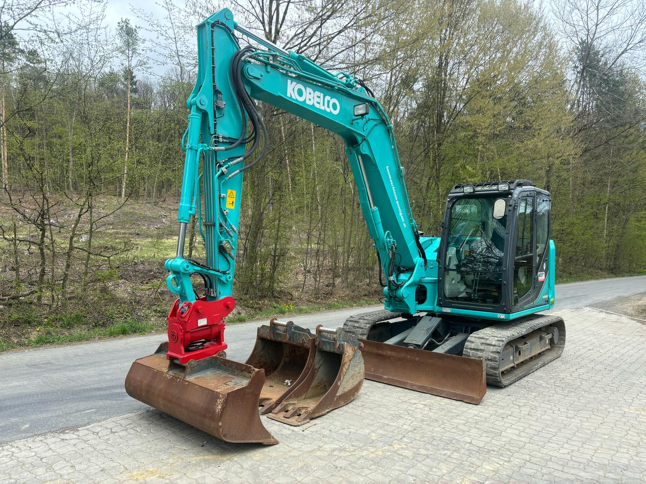 Kobelco SK 85 MSR-3E - Мини-экскаватор: фото 3 Kobelco SK 85 MSR-3E - Мини-экскаватор: фото 3