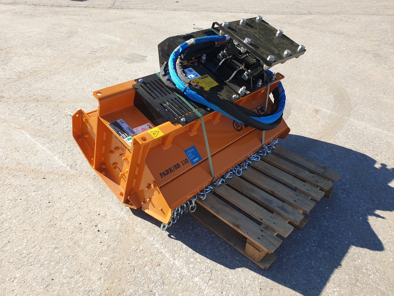 BERTI PARK/SB 110 - Hydraulic mulching head - Навесное оборудование для Экскаваторов: фото 2 BERTI PARK/SB 110 - Hydraulic mulching head - Навесное оборудование для Экскаваторов: фото 2