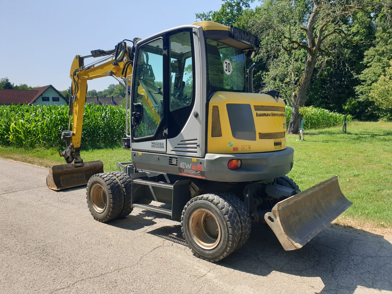 WACKER Neuson EW 65 - Колёсный экскаватор: фото 5 WACKER Neuson EW 65 - Колёсный экскаватор: фото 5