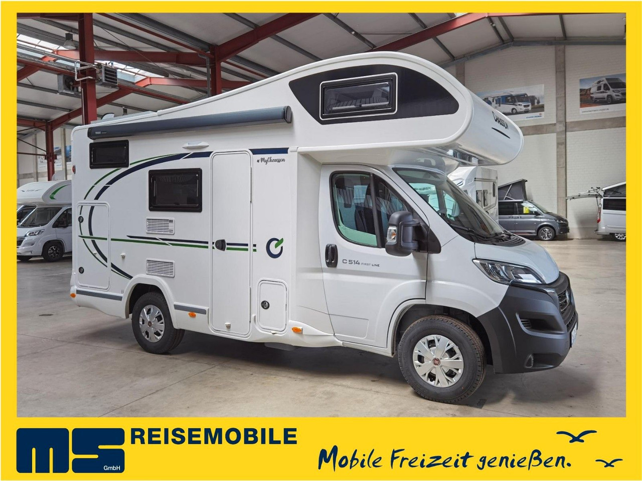 Chausson C 514 / 140PS / ARCTIC & ZUBEHÖR - PAKET / 5.99M - Альковный автодом: фото 1 Chausson C 514 / 140PS / ARCTIC & ZUBEHÖR - PAKET / 5.99M - Альковный автодом: фото 1