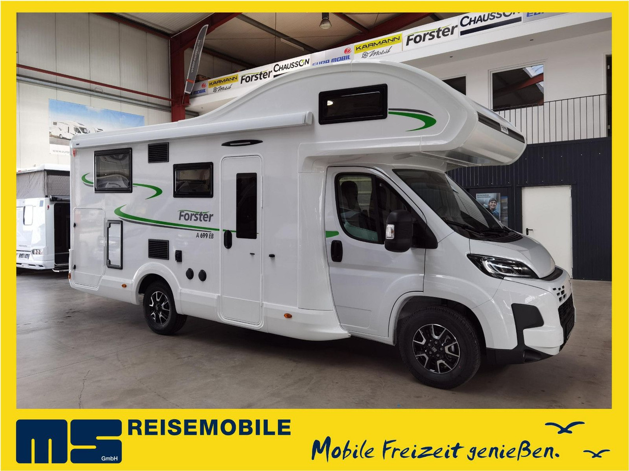 Forster A 699 EB / -MODELL 2025- / 140 PS / EINZELBETTEN - Альковный автодом: фото 1 Forster A 699 EB / -MODELL 2025- / 140 PS / EINZELBETTEN - Альковный автодом: фото 1