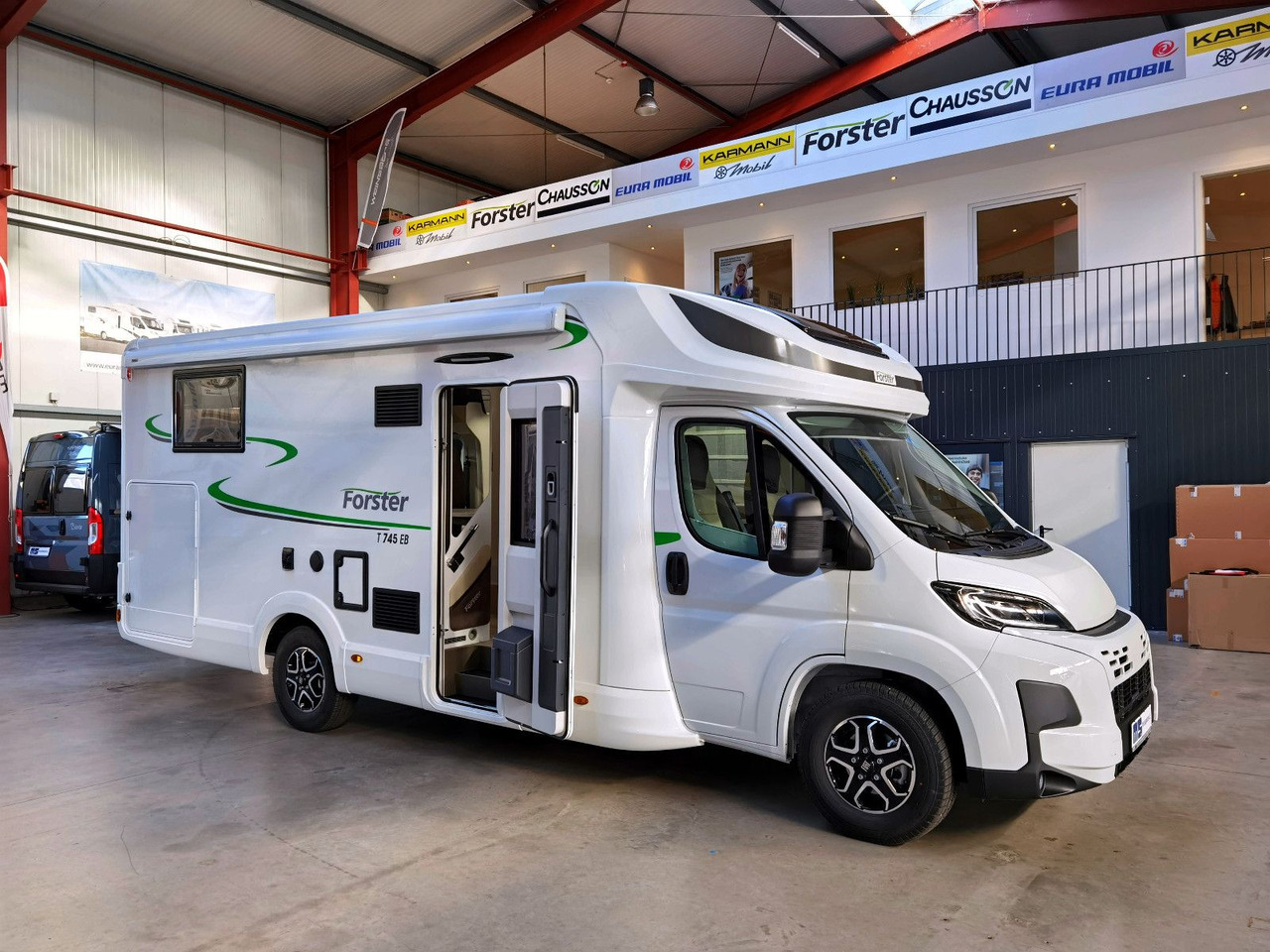 Новый Полуинтегрированный автодом Forster T 745 EB /-MODELL 2025- / EINZELBETTEN & RAUMBAD: фото 9