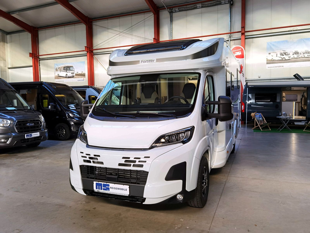 Новый Полуинтегрированный автодом Forster T 745 EB /-MODELL 2025- / EINZELBETTEN & RAUMBAD: фото 7