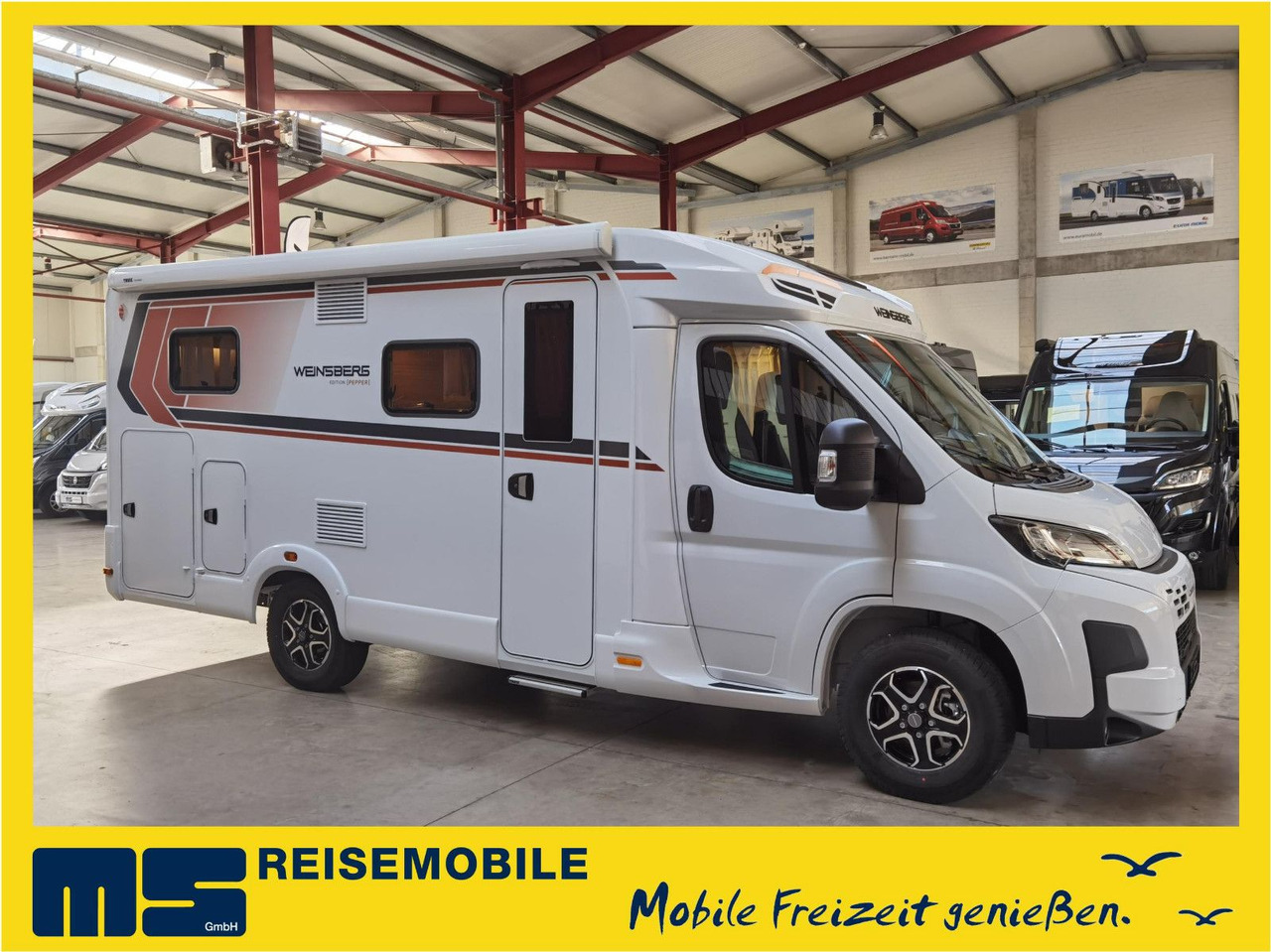 Weinsberg CARACOMPACT 600 MEG PEPPER /MOD. 2026/EINZELBETT - Полуинтегрированный автодом: фото 1 Weinsberg CARACOMPACT 600 MEG PEPPER /MOD. 2026/EINZELBETT - Полуинтегрированный автодом: фото 1