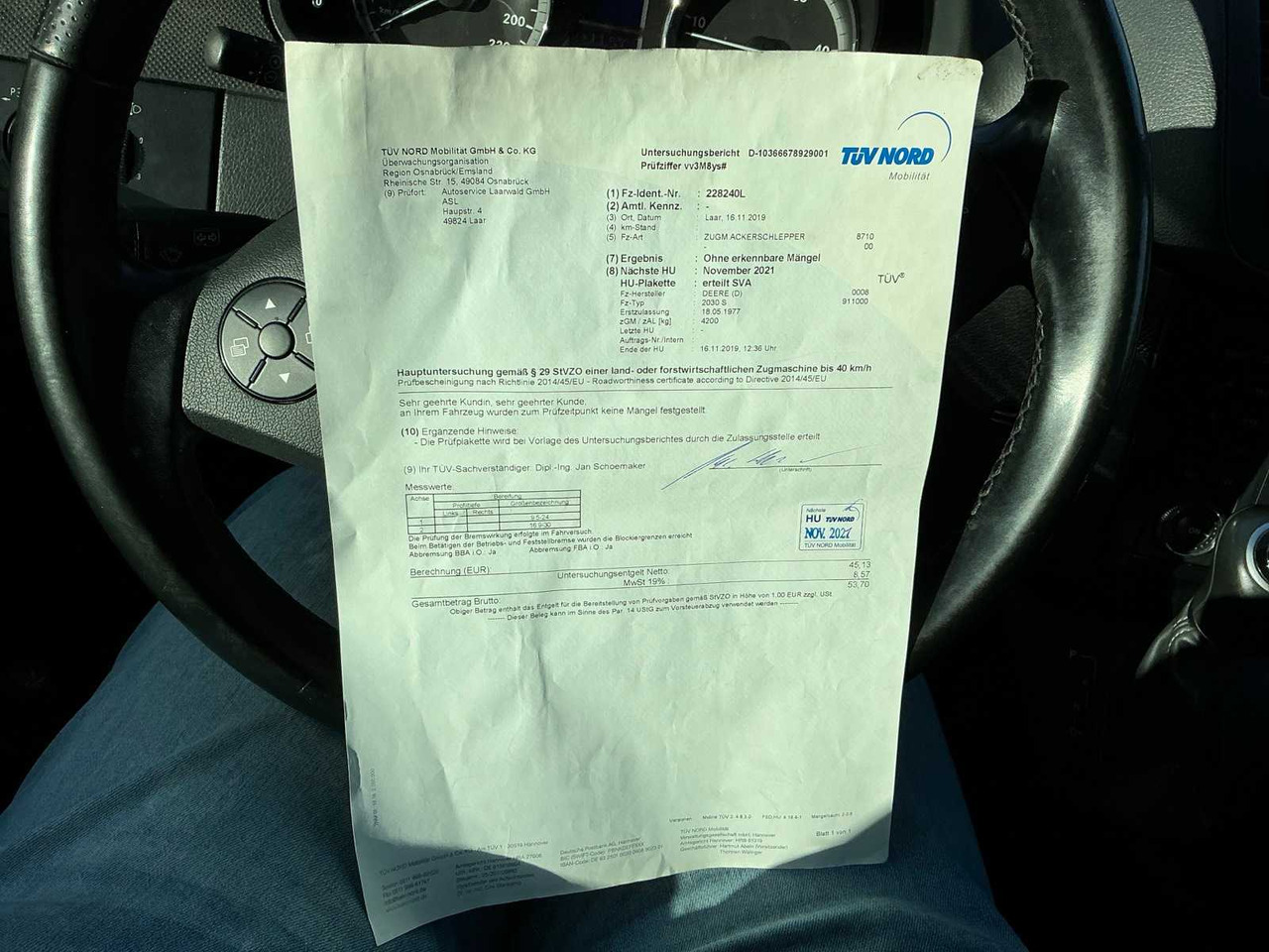 Трактор 1977 JOHN DEERE 2030S ALL-WHEEL DRIVE FARM TRACTOR: фото 42