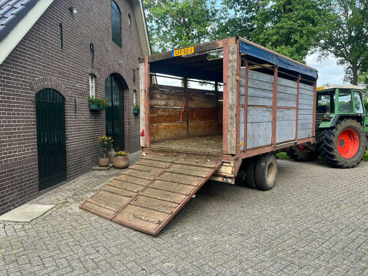 1980 Livestock trailer - Прицеп для перевозки животных: фото 3 1980 Livestock trailer - Прицеп для перевозки животных: фото 3