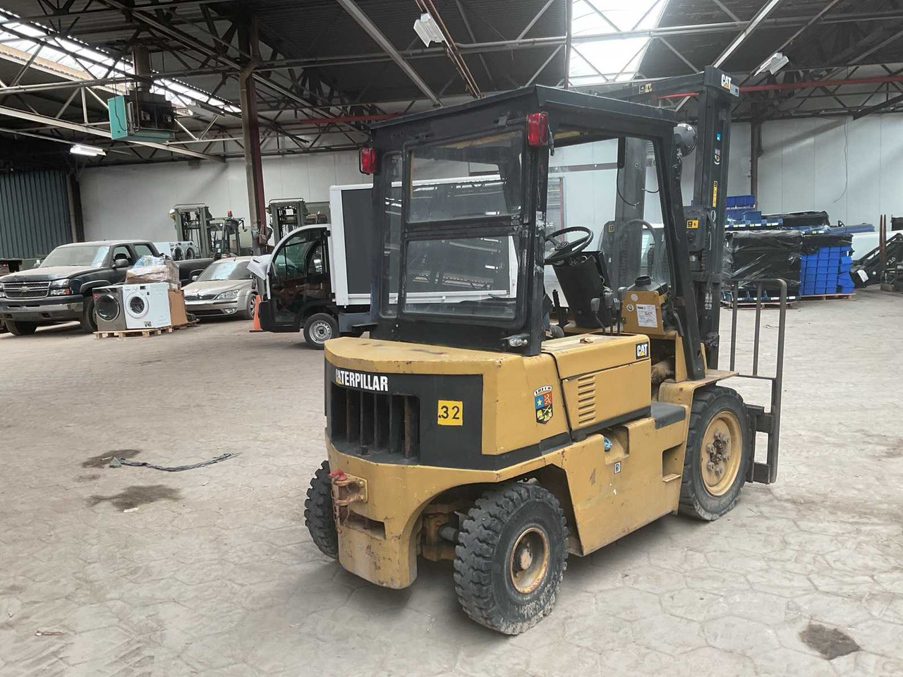 1991 CATERPILLAR V40 FORKLIFT - Вилочный погрузчик: фото 3 1991 CATERPILLAR V40 FORKLIFT - Вилочный погрузчик: фото 3