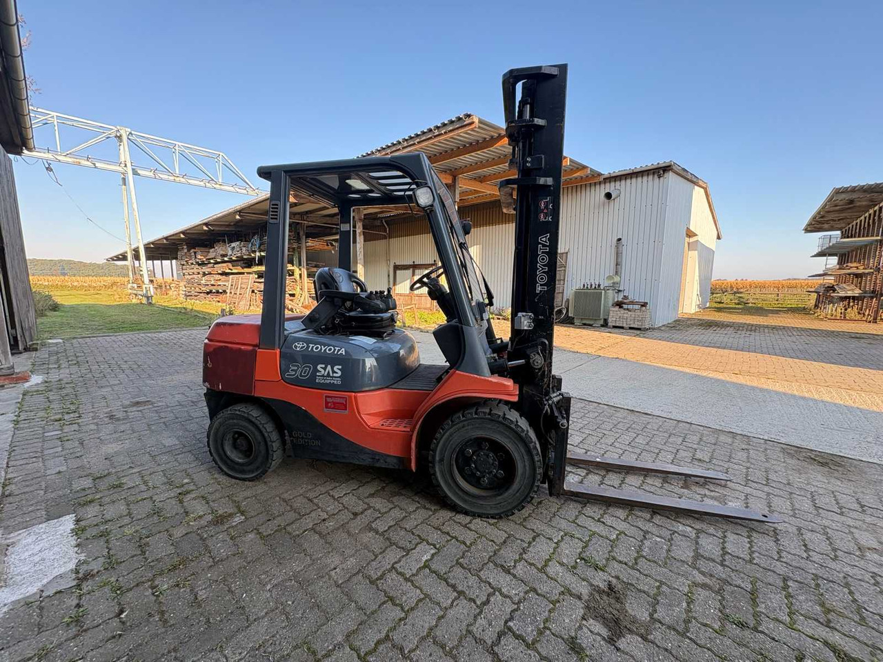 2007 TOYOTA 02-8FDF30 FORKLIFT - Вилочный погрузчик: фото 3 2007 TOYOTA 02-8FDF30 FORKLIFT - Вилочный погрузчик: фото 3