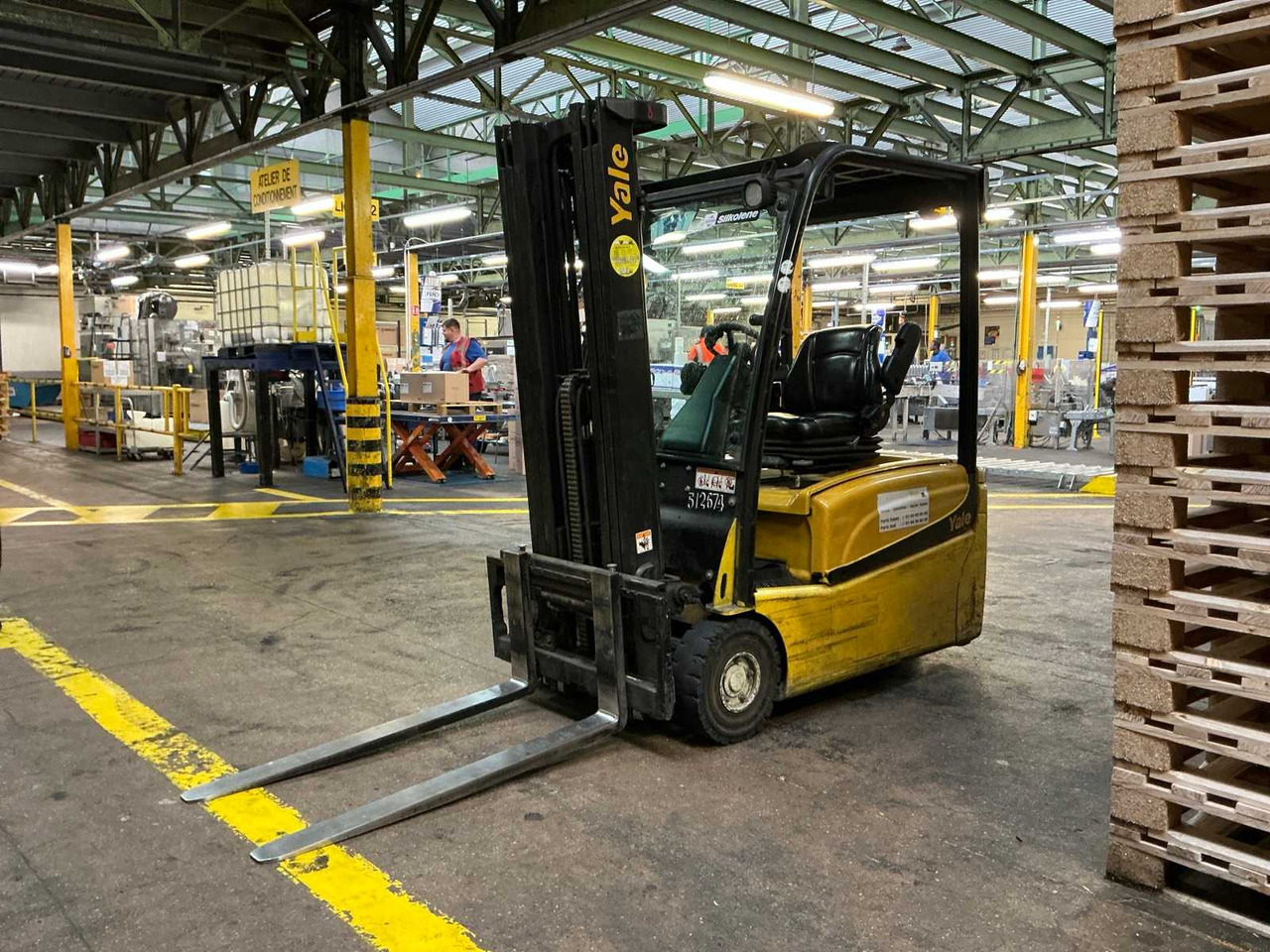 2015 YALE ERP16VF FORKLIFT - Вилочный погрузчик: фото 2 2015 YALE ERP16VF FORKLIFT - Вилочный погрузчик: фото 2