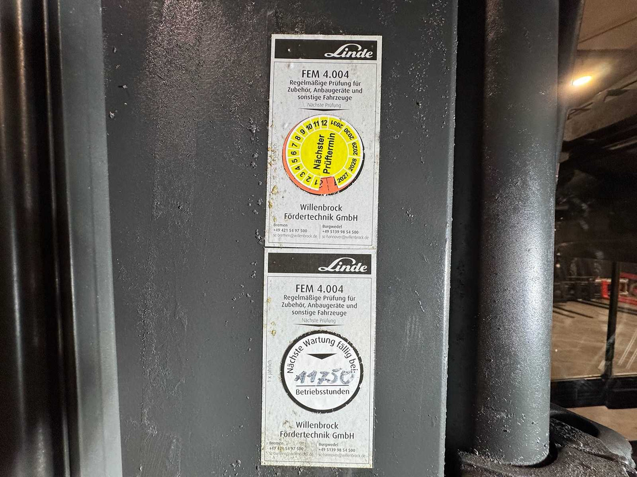 Вилочный погрузчик 2018 SERVICE + UVV 12/2026 LINDE E35L 3RD + 4TH VALVE FORK ADJUSTER 10,744 HOURS ELECTRIC FORKLIFT: фото 29