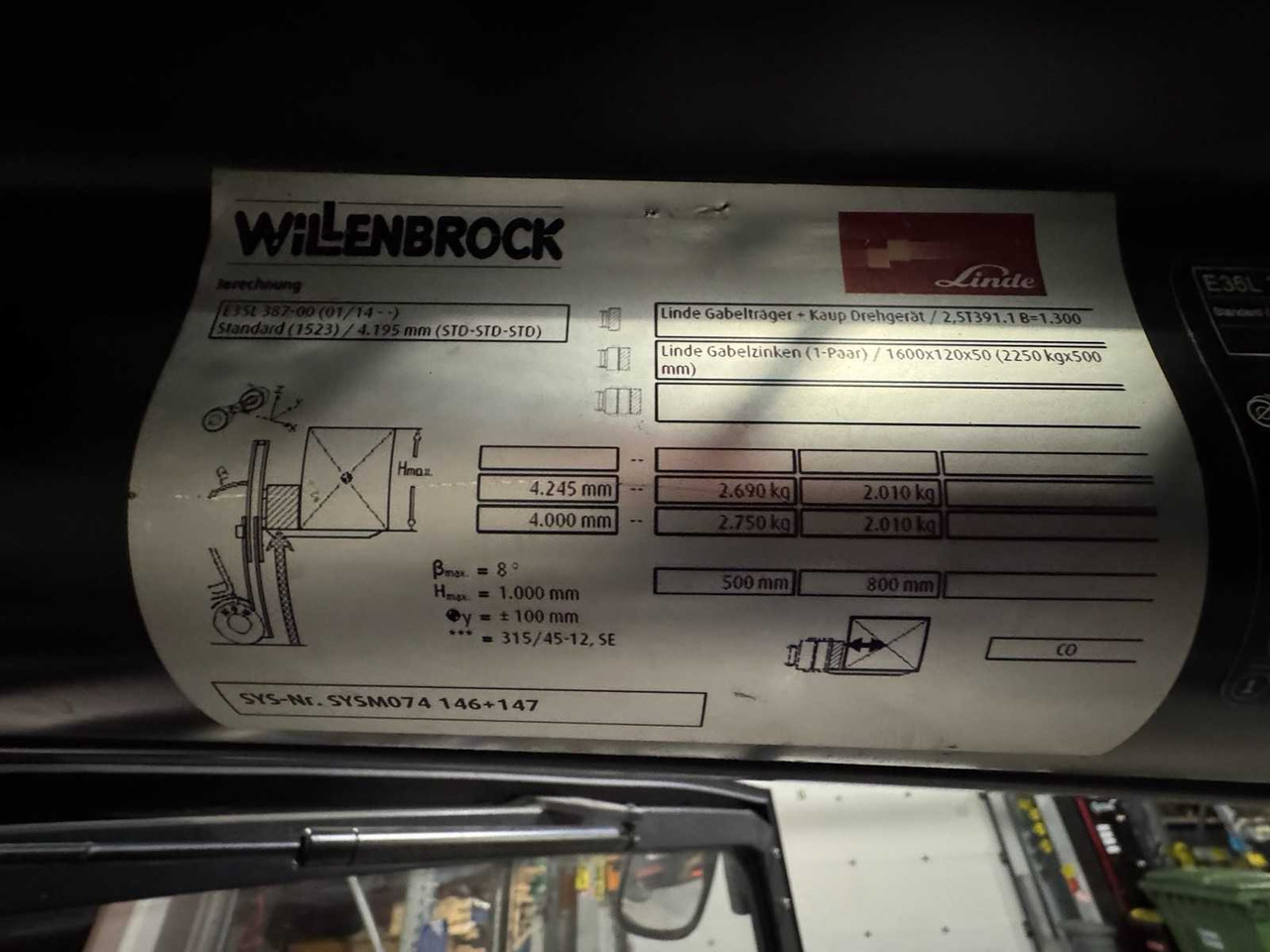 Вилочный погрузчик 2018 SERVICE + UVV 12/2026 LINDE E35L 3RD + 4TH VALVE FORK ADJUSTER 10,744 HOURS ELECTRIC FORKLIFT: фото 28