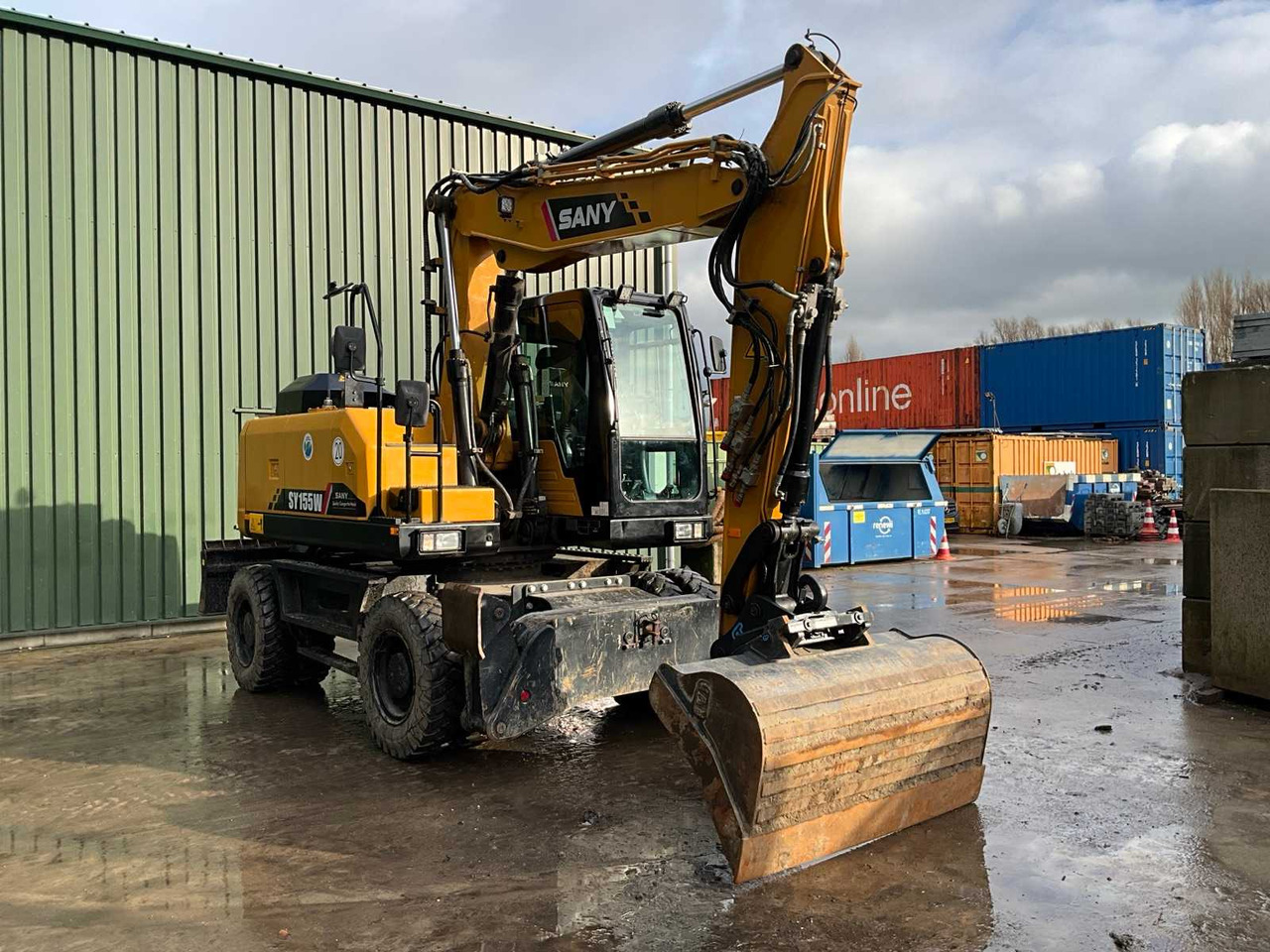 2023 SANY SY155W WHEELED EXCAVATOR - Колёсный экскаватор: фото 2 2023 SANY SY155W WHEELED EXCAVATOR - Колёсный экскаватор: фото 2