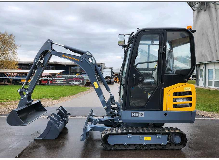 Eurotrac HE18 - Мини-экскаватор: фото 1 Eurotrac HE18 - Мини-экскаватор: фото 1