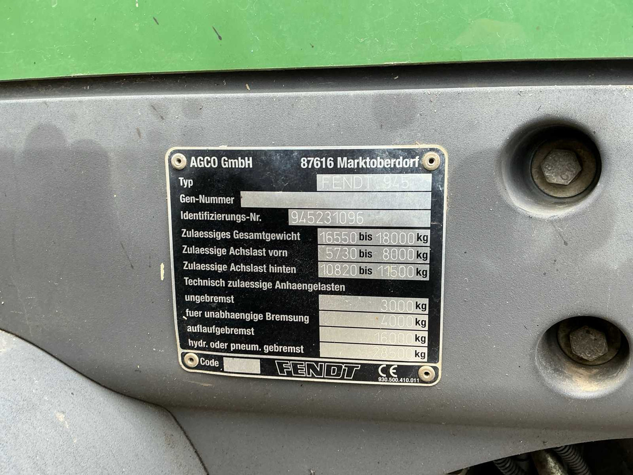 Трактор Fendt 936 Vario: фото 26