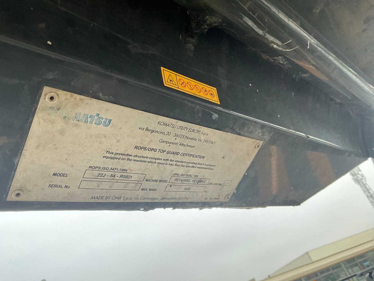 Мини-экскаватор KOMATSU PC 16RHS MINI EXCAVATOR: фото 13 Мини-экскаватор KOMATSU PC 16RHS MINI EXCAVATOR: фото 13