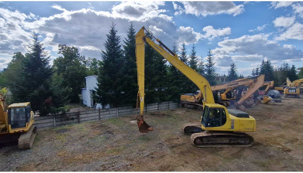 Komatsu 2002 KOMATSU PC 210 LC LONG REACH TRACKED EXCAVATOR - Гусеничный экскаватор: фото 1 Komatsu 2002 KOMATSU PC 210 LC LONG REACH TRACKED EXCAVATOR - Гусеничный экскаватор: фото 1