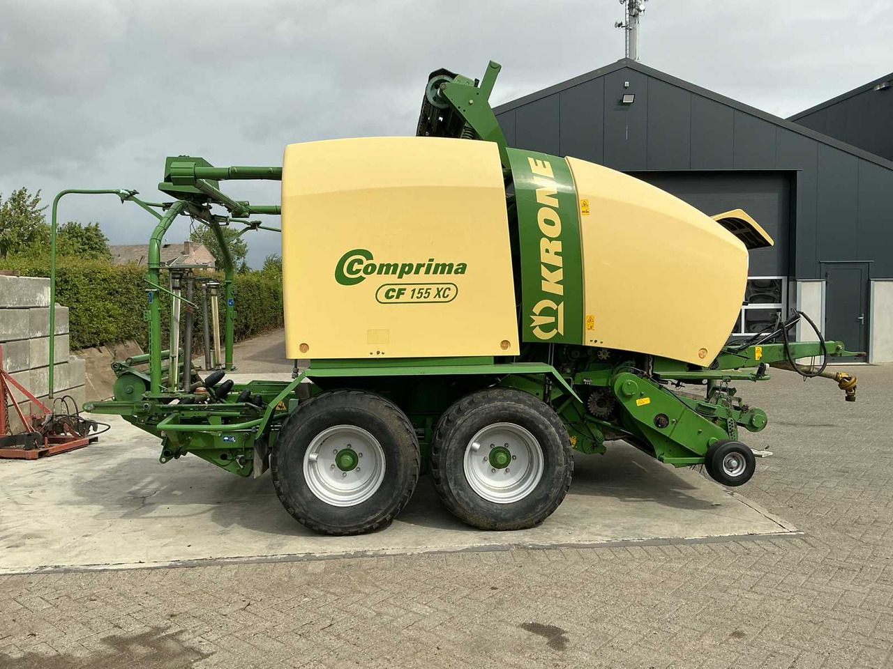 Пресс-подборщик рулонный Krone Comprima CF 155 XC: фото 6