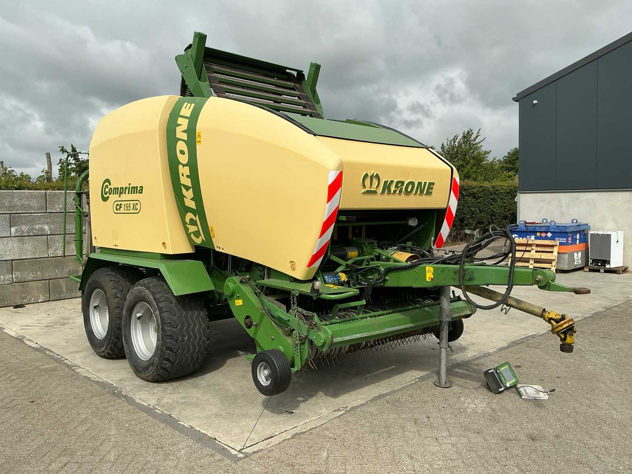 Пресс-подборщик рулонный Krone Comprima CF 155 XC: фото 7