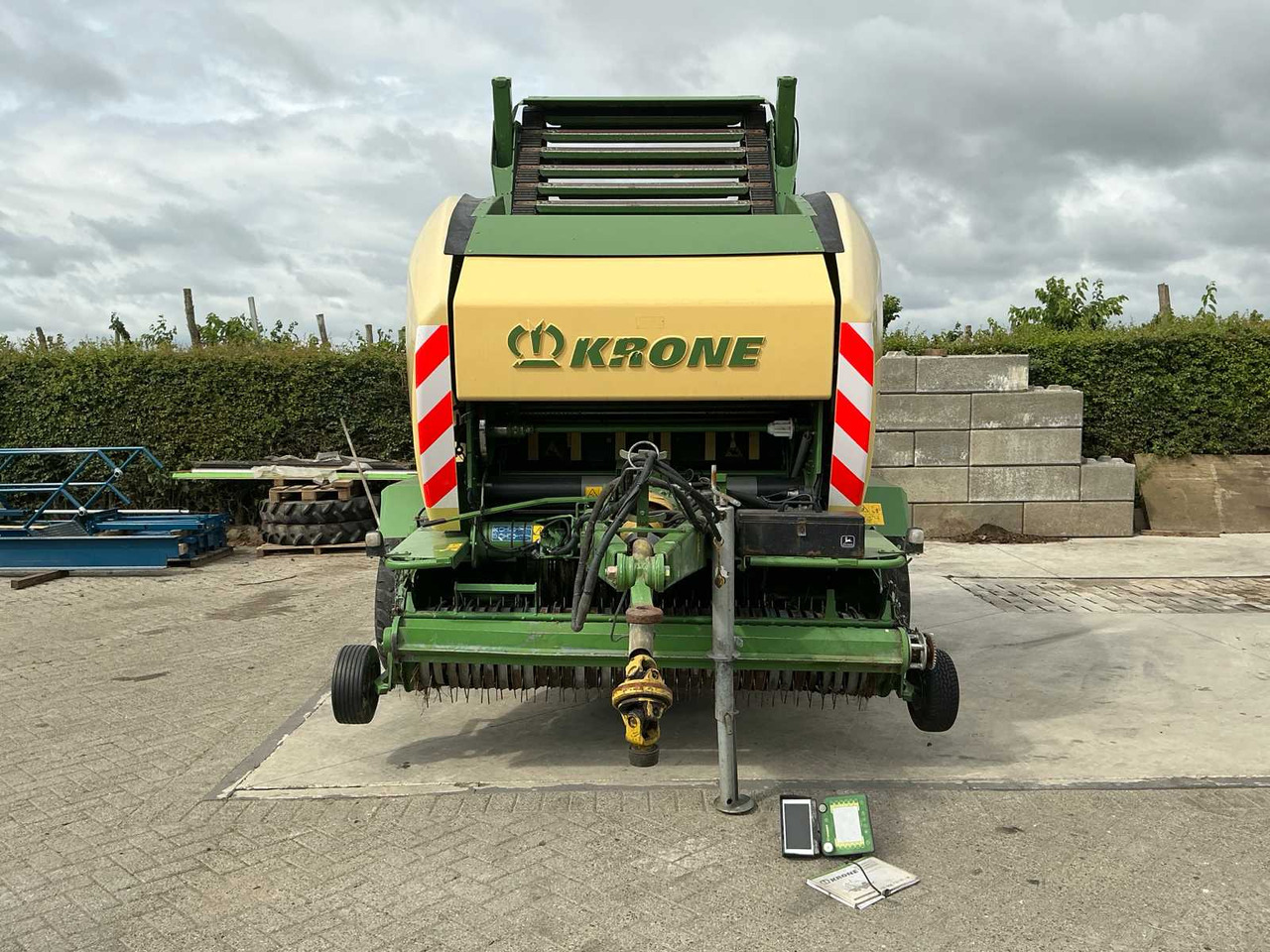Пресс-подборщик рулонный Krone Comprima CF 155 XC: фото 8