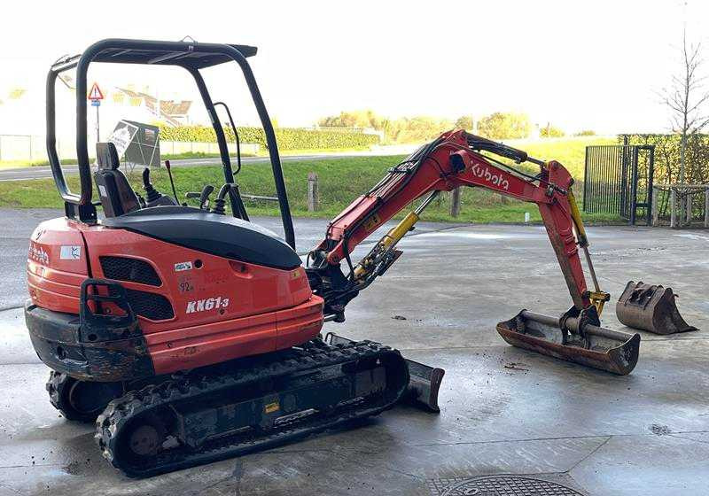 Kubota KX61-3 - Гусеничный экскаватор: фото 5 Kubota KX61-3 - Гусеничный экскаватор: фото 5