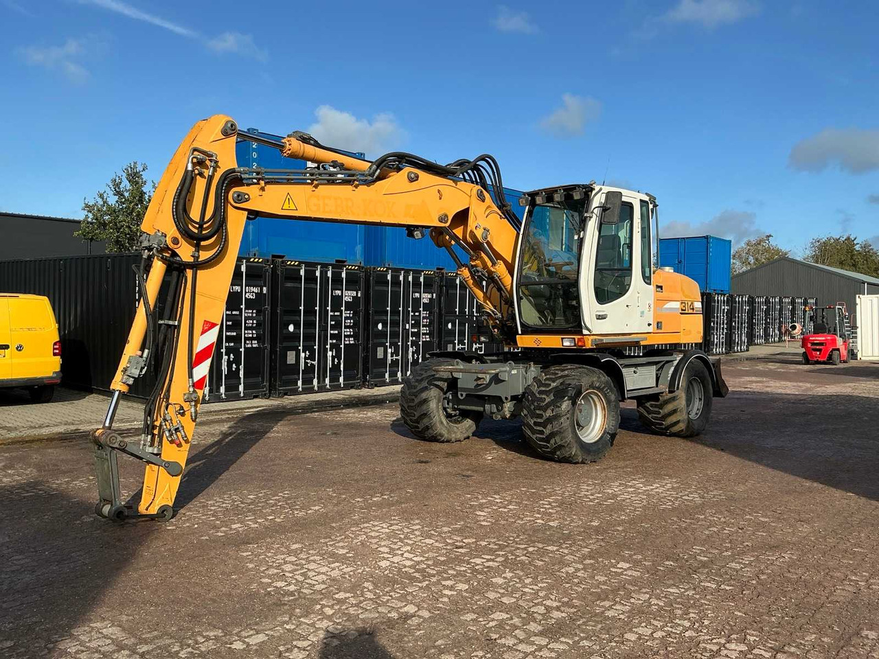 LIEBHERR A314 WHEELED EXCAVATOR - Колёсный экскаватор: фото 1 LIEBHERR A314 WHEELED EXCAVATOR - Колёсный экскаватор: фото 1