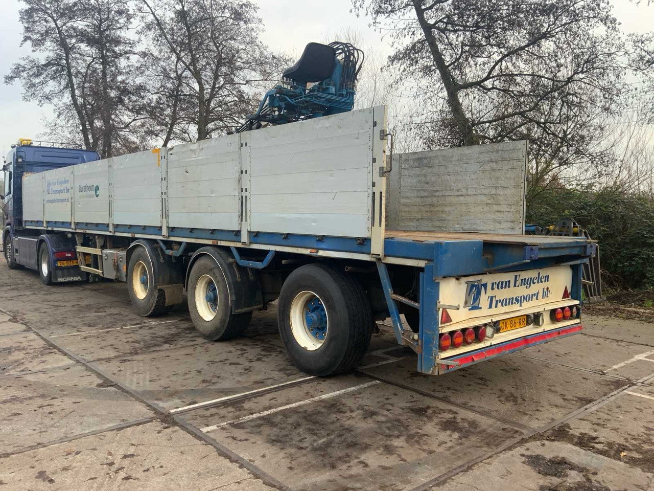 2008 KNOWLEDGE PACTON TPD.348.C-B SEMI-TRAILER WITH KNOWLEDGE CRANE - Полуприцеп: фото 3 2008 KNOWLEDGE PACTON TPD.348.C-B SEMI-TRAILER WITH KNOWLEDGE CRANE - Полуприцеп: фото 3