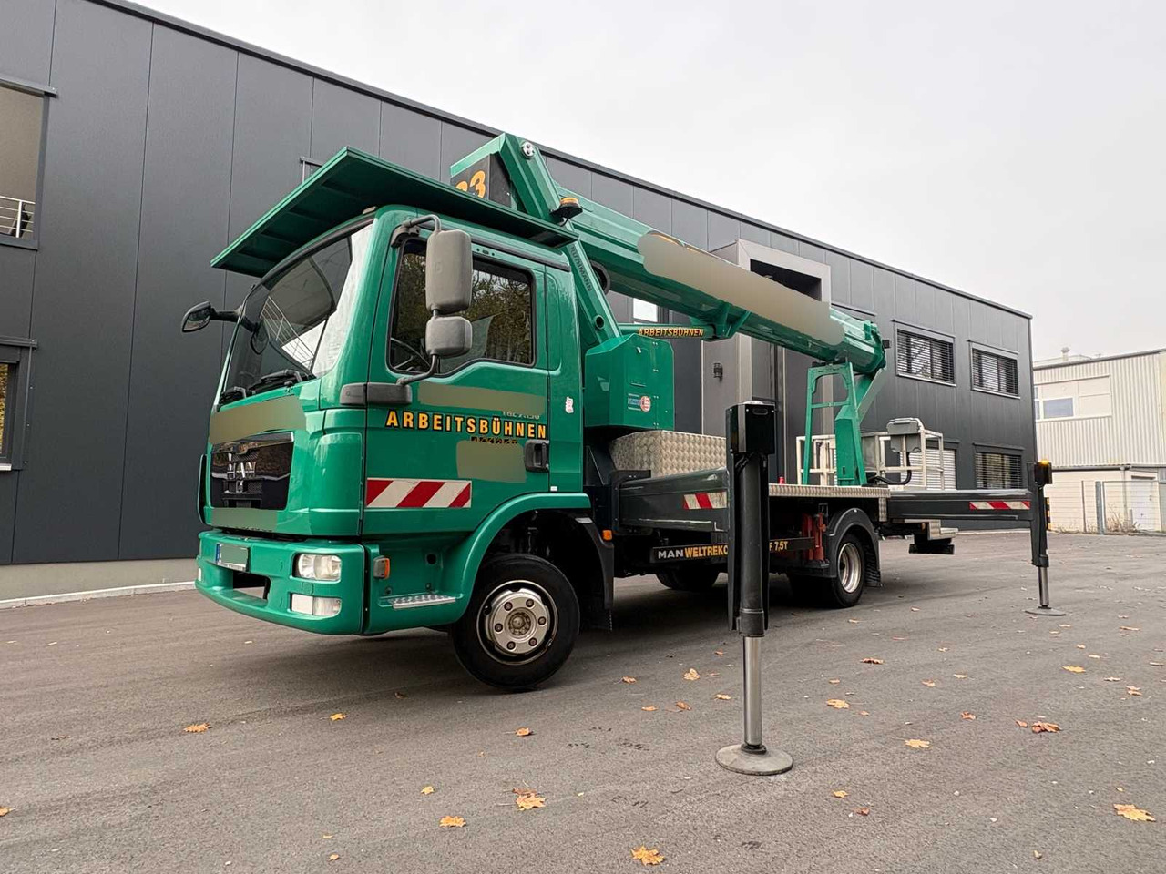 RUTHMANN T330 TRUCK-MOUNTED WORK PLATFORM ON MAN 7.5 T - Подъёмник: фото 1 RUTHMANN T330 TRUCK-MOUNTED WORK PLATFORM ON MAN 7.5 T - Подъёмник: фото 1