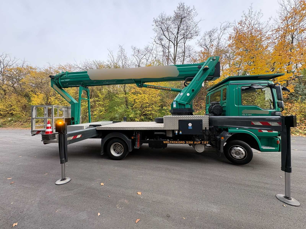 RUTHMANN T330 TRUCK-MOUNTED WORK PLATFORM ON MAN 7.5 T - Подъёмник: фото 5 RUTHMANN T330 TRUCK-MOUNTED WORK PLATFORM ON MAN 7.5 T - Подъёмник: фото 5
