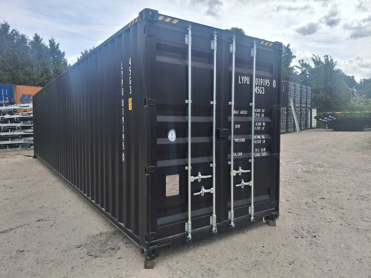 Морской контейнер Rhino-Cross-Containers 40 ft High Cube Zwart: фото 22 Морской контейнер Rhino-Cross-Containers 40 ft High Cube Zwart: фото 22