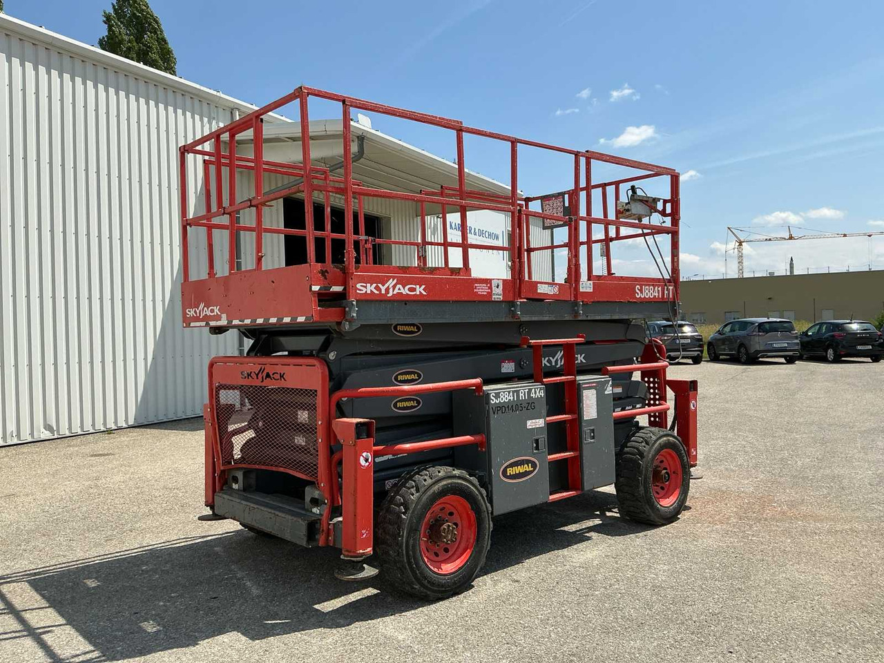 Skyjack SJ8841 RT 4x4 - Подъёмник: фото 4 Skyjack SJ8841 RT 4x4 - Подъёмник: фото 4
