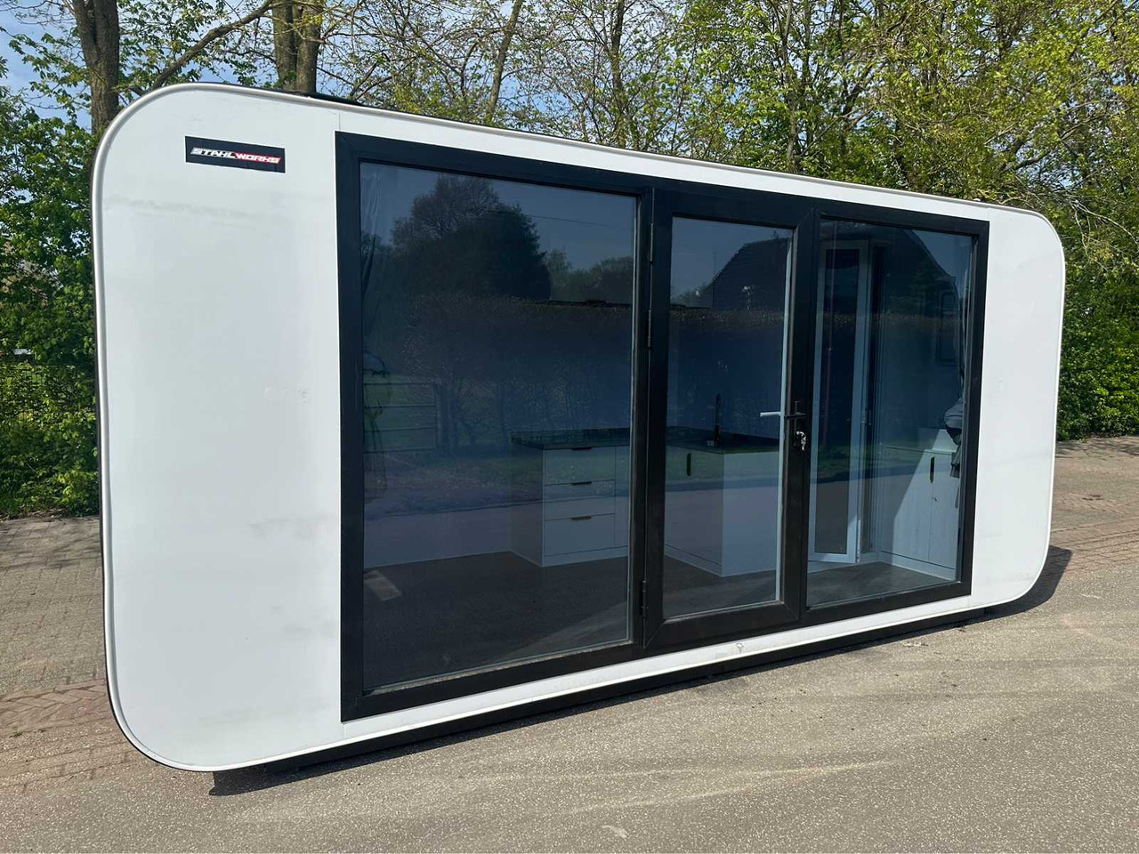Stahlworks Eco 5000 A Wit - Жилой контейнер: фото 1 Stahlworks Eco 5000 A Wit - Жилой контейнер: фото 1