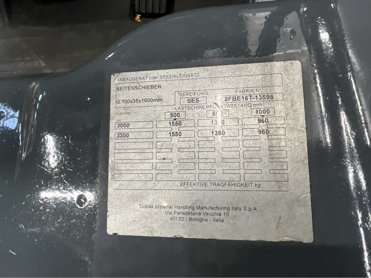 Вилочный погрузчик TOYOTA - 8FBE16T - FORKLIFT YEAR OF MANUFACTURE 2019- SPOONS 160CM - 7325 HOURS - SIDE-SHIFT: фото 15 Вилочный погрузчик TOYOTA - 8FBE16T - FORKLIFT YEAR OF MANUFACTURE 2019- SPOONS 160CM - 7325 HOURS - SIDE-SHIFT: фото 15