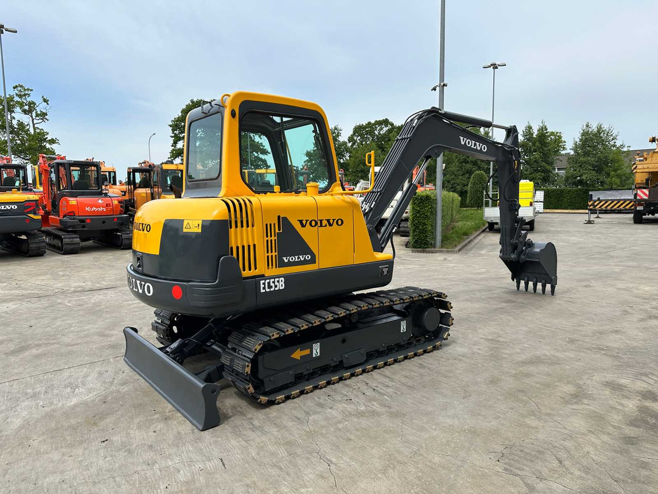 Volvo EC55B - Гусеничный экскаватор: фото 4 Volvo EC55B - Гусеничный экскаватор: фото 4