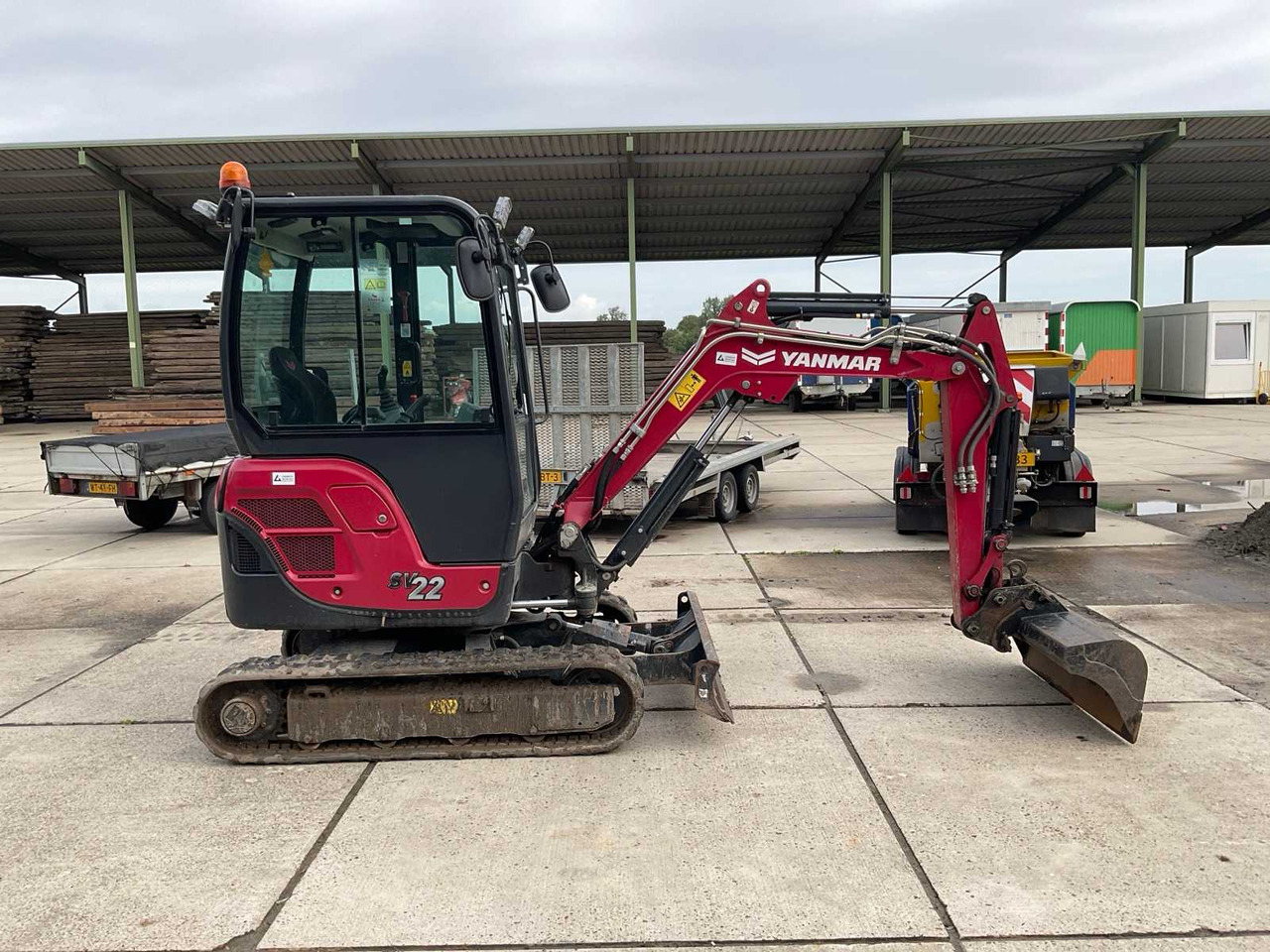 Yanmar SV22 - Мини-экскаватор: фото 4 Yanmar SV22 - Мини-экскаватор: фото 4