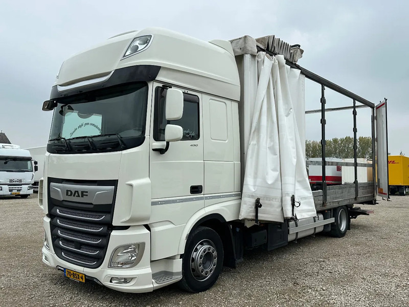 Тентованный грузовик DAF XF 430 XF430. EURO6. 2019. Schuifzeil Bakwagen met Laadklep. 760x248x290. [ NO MAIL!]: фото 16