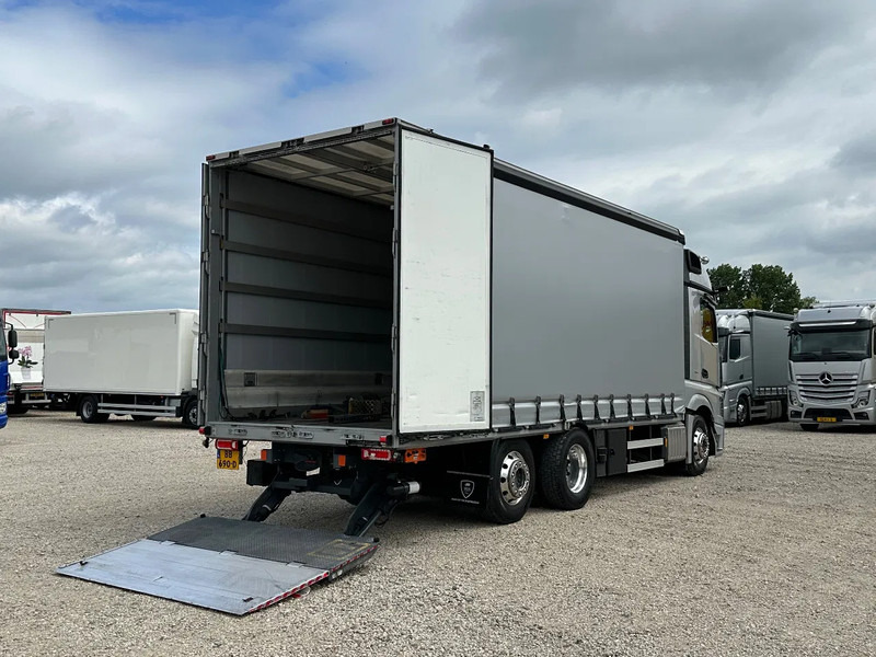 Mercedes-Benz Actros ACTROS 2545LL EURO6. 2021. Schuifzeil Bakwagen met Laadklep. - Тентованный грузовик: фото 4 Mercedes-Benz Actros ACTROS 2545LL EURO6. 2021. Schuifzeil Bakwagen met Laadklep. - Тентованный грузовик: фото 4